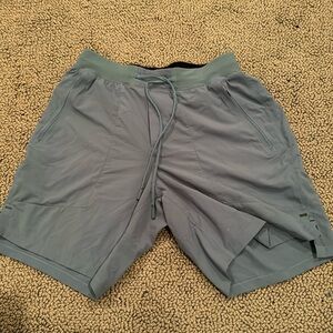Lululemon men’s License to Train Linerless
Short 7" size Medium